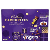 Cadbury Favourites Chocolate Christmas Selection Box 370g (Case of 7)  Adomoo
